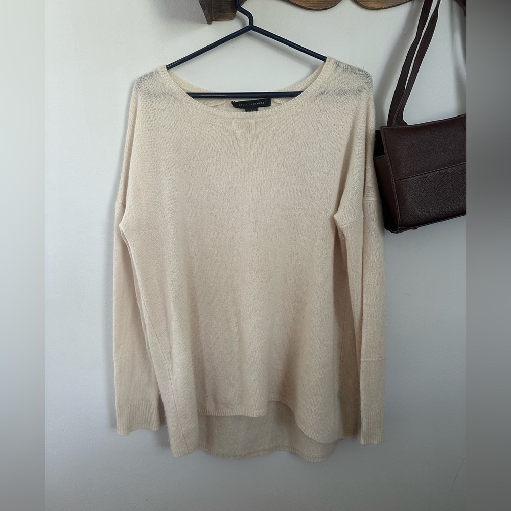 Skull Cashmere Ivory Knit Sweater 🍃🍃